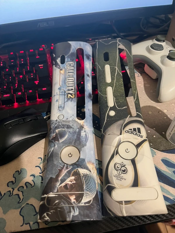 Call Of Duty 2 & Fifa 2006 Xbox 360 Faceplate Bundle